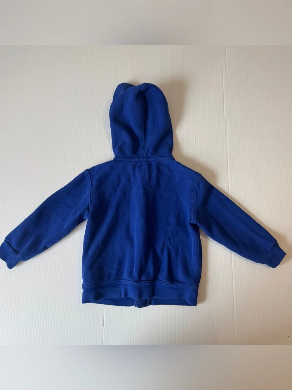 Polo Ralph Lauren Toddler Blue Big Pony Zip Hoodie Fleece Sweatshirt 24M Boys